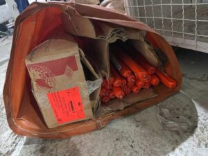 Dogana ndalon rreth 300 kilogramë eksplosiv në Vërmicë