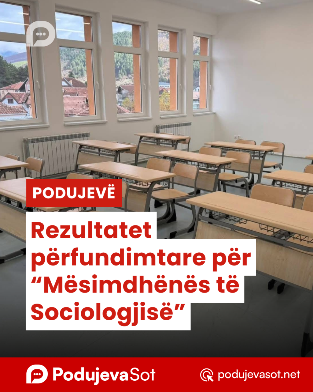 Podujevë: Rezultatet përfundimtare për “Mësimdhënës të Sociologjisë”