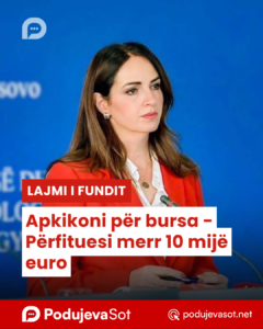Apkikoni për bursa – Përfituesi merr 10 mijë euro